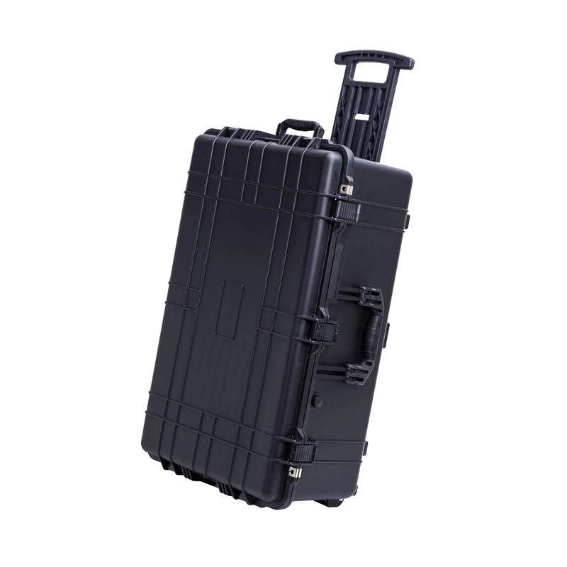 Hard Case Storage Tool Box Supper Capacity PE Material Waterproof Trolley Gun Box