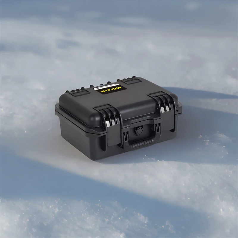 Black Mechanic Tool Box Waterproof Plastic Hard Case